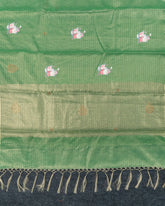 SC3139 - Linen Cotton With Sticker Print And Stone